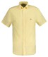 Gant Cotton Linnen Short Sleeve Button-Down Overhemd Banana Yellow