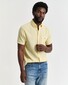 Gant Cotton Linnen Short Sleeve Button-Down Overhemd Banana Yellow