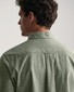 Gant Cotton Linnen Short Sleeve Button Down Overhemd Pine Green