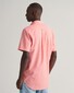 Gant Cotton Linnen Short Sleeve Button Down Overhemd Sunset Pink