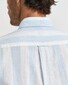 Gant Cotton Linnen Yarn Dyed Stripes Overhemd Fresh Blue