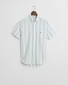Gant Cotton Linnen Yarn Dyed Stripes Overhemd Fresh Blue