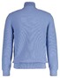 Gant Cotton Merino Uni Color Micro Textured Half Zip Pullover Clear Sky