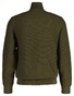 Gant Cotton Merino Uni Color Micro Textured Half Zip Pullover Juniper Green