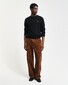 Gant Cotton Micro Textured Crew Neck Pullover Black