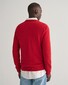 Gant Cotton Piqué Crew Neck Pullover Ruby Red