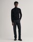 Gant Cotton Piqué Half-Zip Pullover Black