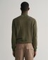Gant Cotton Piqué Half-Zip Pullover Juniper Green