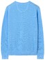 Gant Cotton Piqué V-Neck Pullover Capri Blue