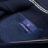 Gant Cotton Pique Zipper Cardigan Evening Blue