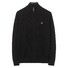 Gant Cotton Piqué Zipper Vest Zwart