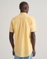 Gant Cotton Poplin Short Sleeve Button Down Overhemd Dusty Yellow