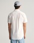 Gant Cotton Poplin Short Sleeve Button Down Overhemd Wit