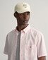 Gant Cotton Poplin Short Sleeve Button Down Overhemd Zacht Roze