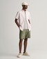 Gant Cotton Poplin Short Sleeve Button Down Overhemd Zacht Roze