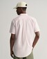 Gant Cotton Poplin Short Sleeve Button Down Overhemd Zacht Roze