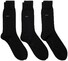 Gant Cotton Socks 3Pack Sokken Zwart