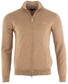 Gant Cotton Tonal Elbow Zipjacket Vest Khaki