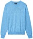 Gant Cotton V-Neck Pullover Light Blue Melange
