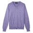 Gant Cotton V-Neck Pullover Lilac Melange