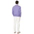 Gant Cotton V-Neck Pullover Lilac Melange