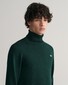 Gant Cotton Wool Rollneck Pullover Tartan Green
