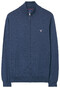 Gant Cotton-Wool Vest Cardigan Dark Jeansblue Melange