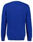 Gant Crew Neck Textured Cotton Pullover Lapis Blue