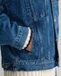 Gant Denim Jacket Mid Blue Worn In