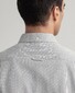 Gant Dobby Fine Pattern Button Down Shirt Eggshell