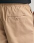 Gant Drawstring Logo Shorts Stretch Cotton Bermuda Donker Khaki