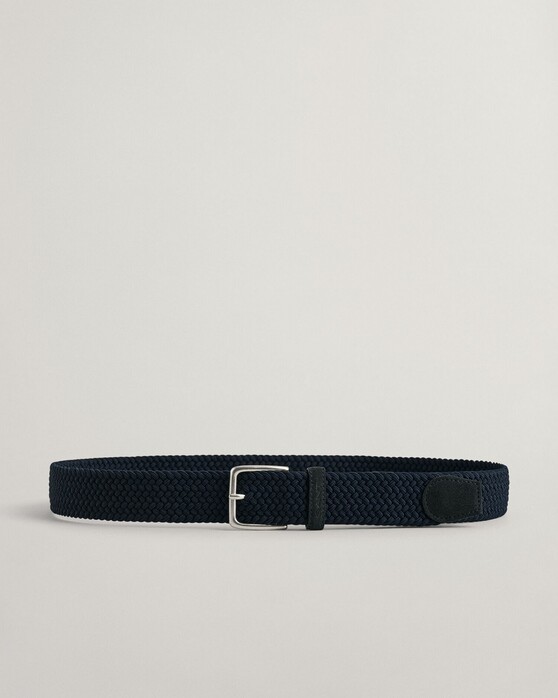 Gant Elastic Braided Belt Evening Blue