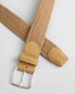 Gant Elastic Braided Belt Riem Caramel Beige