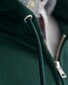 Gant Embossed Full Zip Hoodie Kangaroo Pocket Cardigan Green