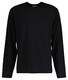 Gant Embossed Long Sleeve Crew Neck T-Shirt Zwart