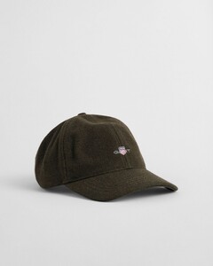 Gant Embroidery Shield Melton Cap Juniper Green