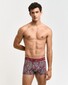 Gant Fantasy Paisley Trunk 3Pack Underwear Rich Wine