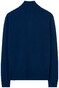Gant Fine Lambswool Zipper Vest Cardigan Yale Blue