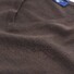 Gant Fine Merino V-Neck Pullover Dark Brown Melange