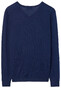 Gant Fine Merino V-Neck Pullover Evening Blue