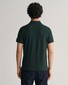 Gant Fine Shield Short Sleeve Piqué Uni Polo Groen