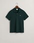 Gant Fine Shield Short Sleeve Piqué Uni Polo Groen