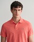 Gant Fine Shield Short Sleeve Piqué Uni Polo Sunset Pink