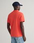 Gant Fine Shield Short Sleeve Piqué Uni Poloshirt Burnt Orange