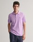 Gant Fine Shield Short Sleeve Piqué Uni Poloshirt Orchid Lilac