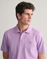 Gant Fine Shield Short Sleeve Piqué Uni Poloshirt Orchid Lilac