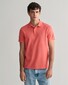 Gant Fine Shield Short Sleeve Piqué Uni Poloshirt Sunset Pink