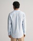 Gant Fine Striped Linen Button Down Shirt Capri Blue