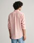 Gant Fine Striped Linen Button Down Shirt Peachy Pink