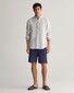 Gant Fine Striped Linen Button Down Shirt White